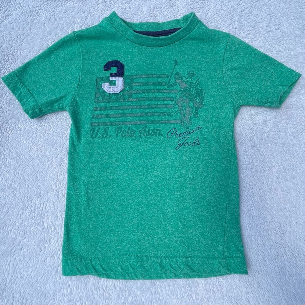 Boys T-shirt 3 pack | Blue Black Green Size 2t - Picture 3 of 6